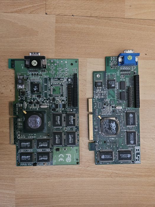 2 Placi 3dfx voodoo Banshee  defecte de reparat