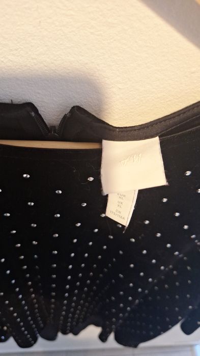 Bluza catifea cu pietre