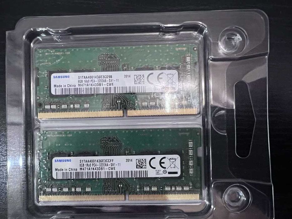 Sodimm SDRAM 2x8GB 16GB Samsung PC4-3200 /Crucial  PC4-2800