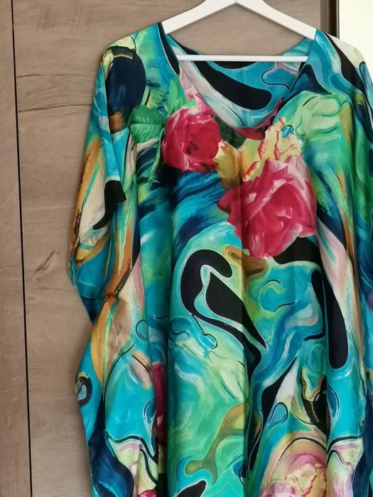 Плажно парео, сатен