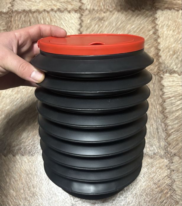 Складное ведро в машину