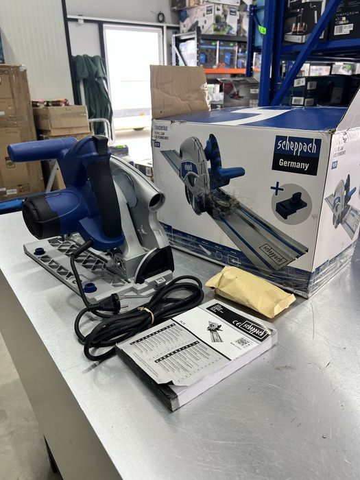 Ръчен потапящ циркуляр 1600W, 210мм Scheppach PL75