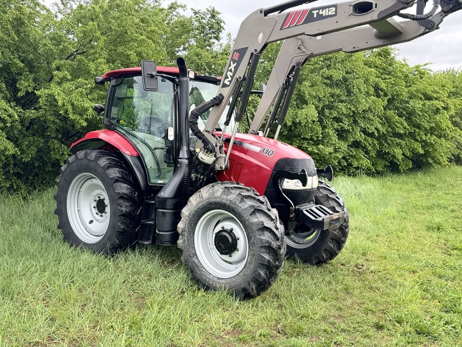 Tractor Case Maxxum 110 cu Incarcator frontal profesional Msilleux Mt 412