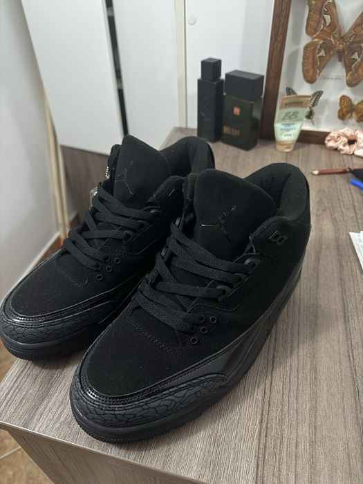 Jordan 3 Black Cat  44