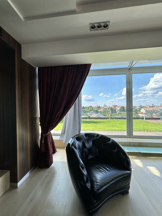 Set canapele piele naturala