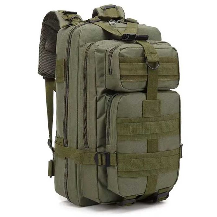 Rucsac militar, 35l, Impermeabil, 5 Buzunare, Verde