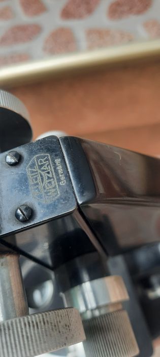 Микроскоп Leica / Leitz Wetzlar оригинално състояние
