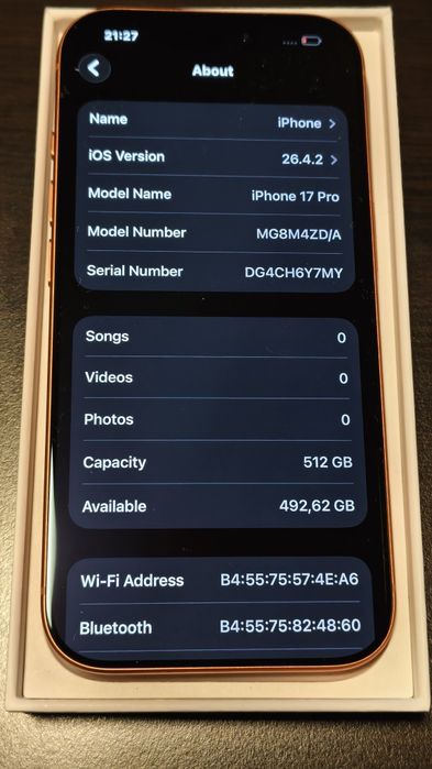 iPhone 17 Pro 512GB