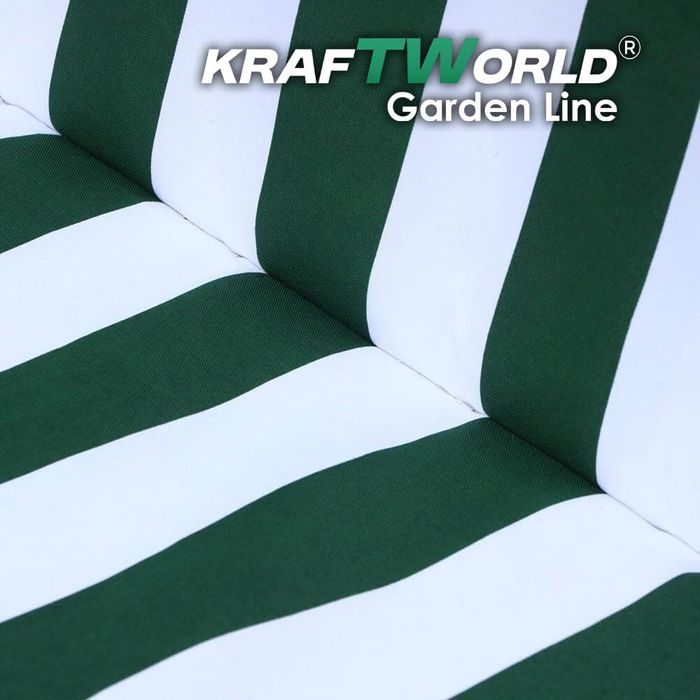 Триместна градинска люлка Тоскана KraftWorld в зелено