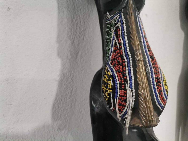 Африканска статуетка - Семейство