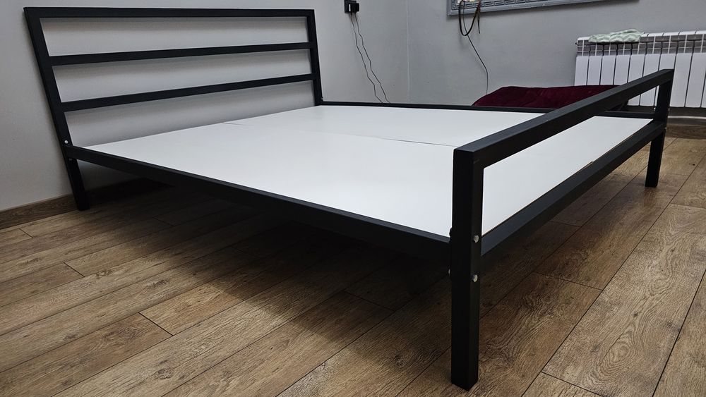 АКЦИЯ.Двуспальная кровать. Металлическая кровать.Kravat