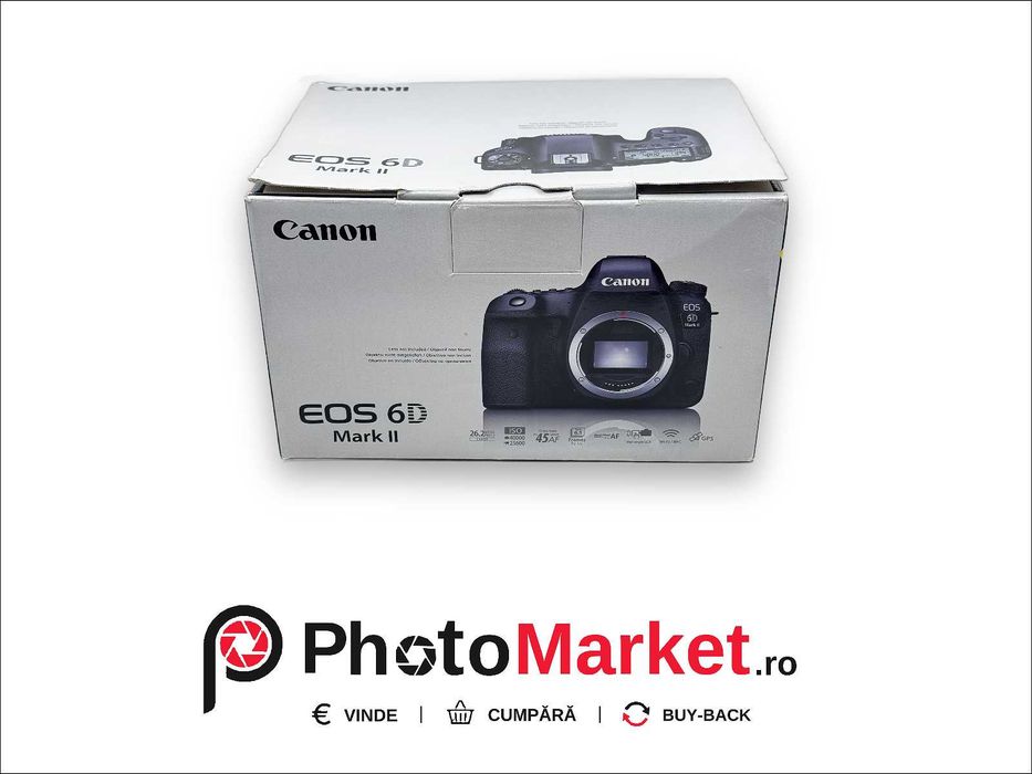 Canon EOS 6D Mark II 3000 cadre - Factura + Garantie!