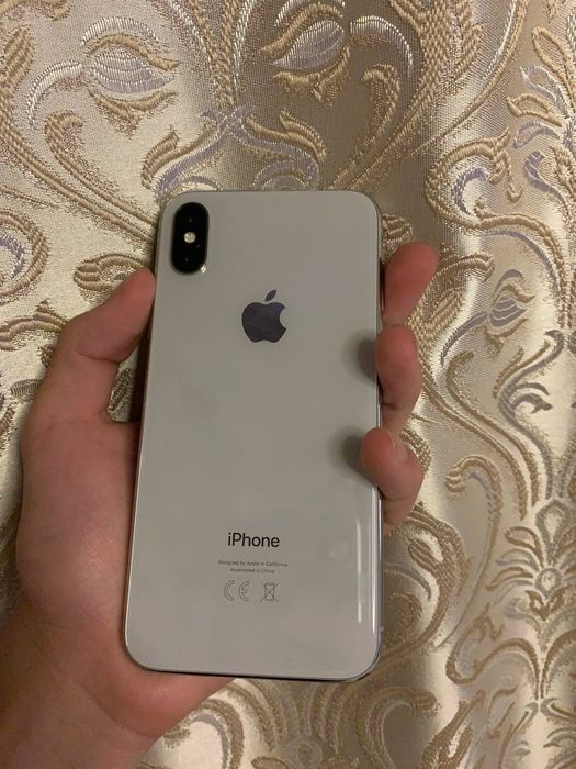 iPhone X огонь состояние