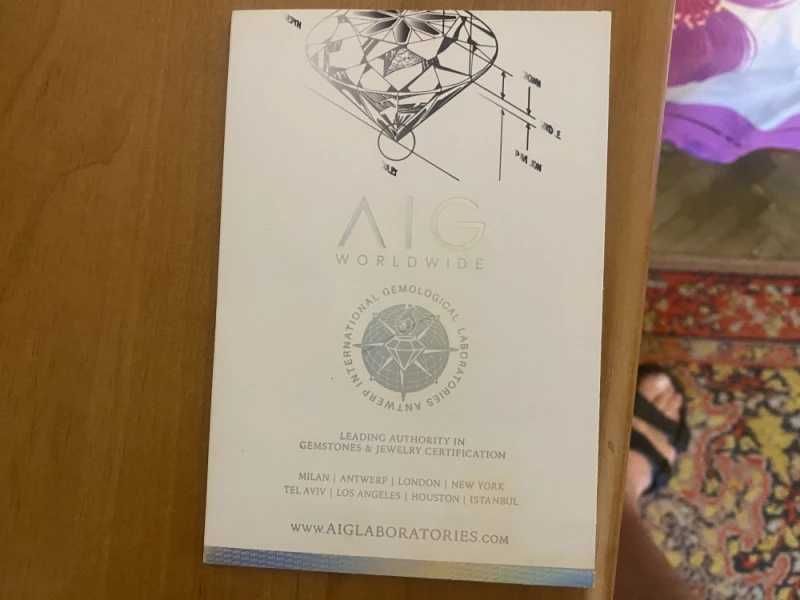 Vand diamant natural 1,09 k