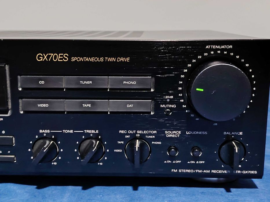 SONY STR-GX70ES FM Stereo Receiver, funcționează numai boxa dreapta