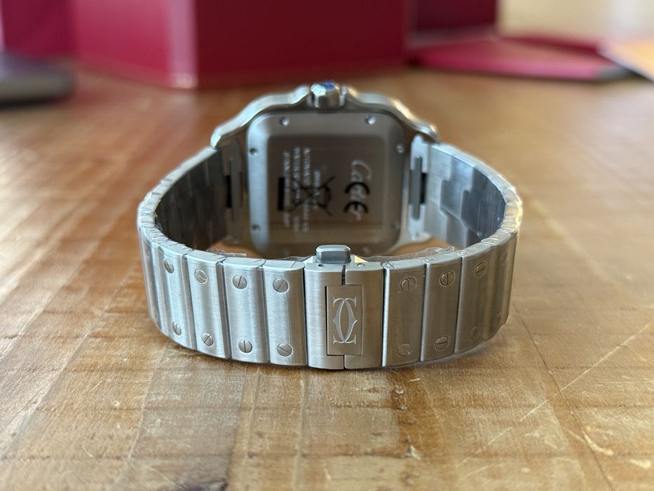 Часы Cartier Santos Blue