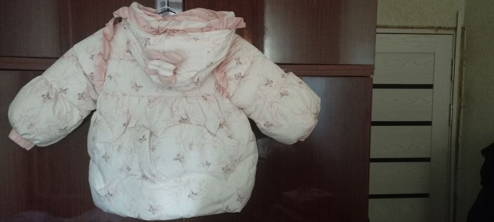 Шикарная зимняя куртка для маленькой принцессы!