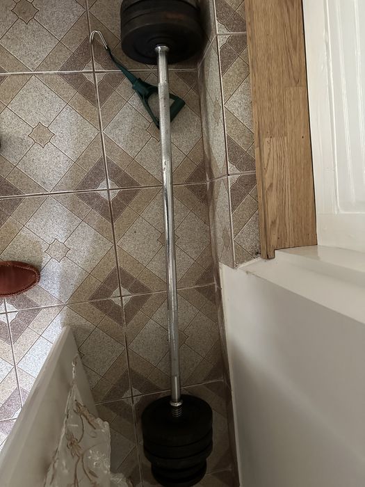 Discuri gantere 10 kg si kettlebell