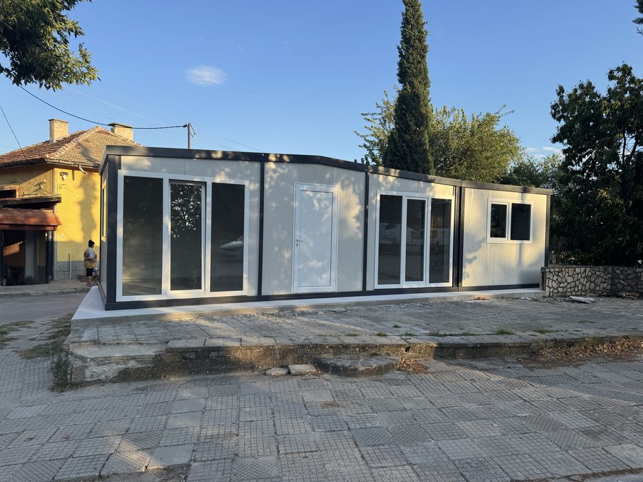 Модулна конструкция Контейнер офис фургон