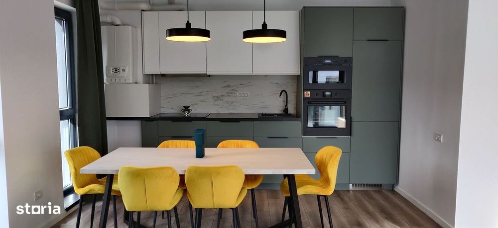Apartament modern| 2 camere| Aer Conditionat|Terasa cu vedere la munte