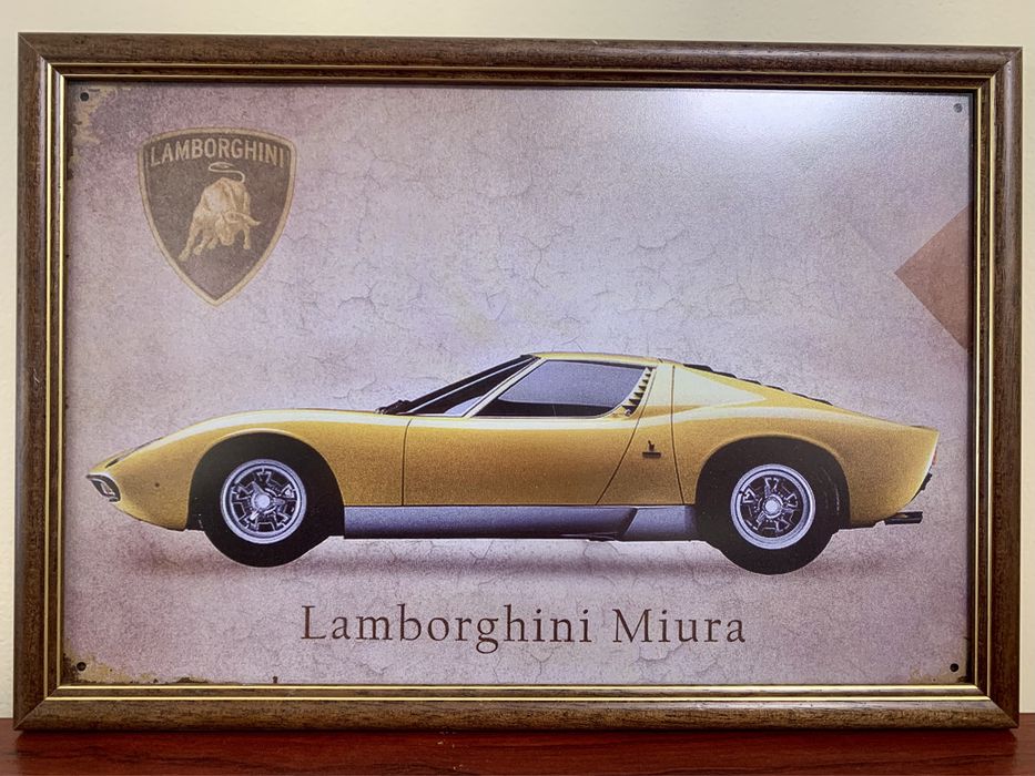 Метални табели, картини. Lamborghini, Red Bull, Tattoo DUCATI, ПОДАРЪК