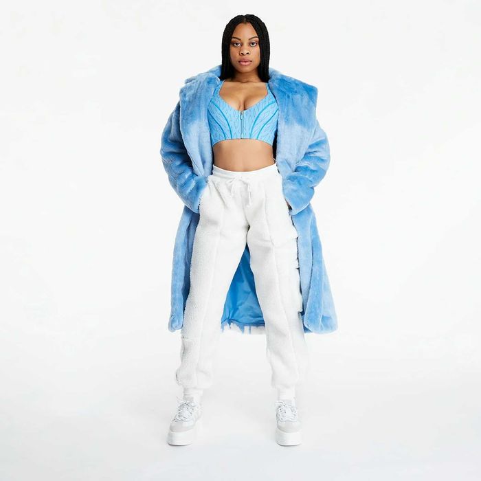 Adidas X Ivy Park Teddy Cargo Sweat Pants ОРИГИНАЛНО долнище/теди M/L