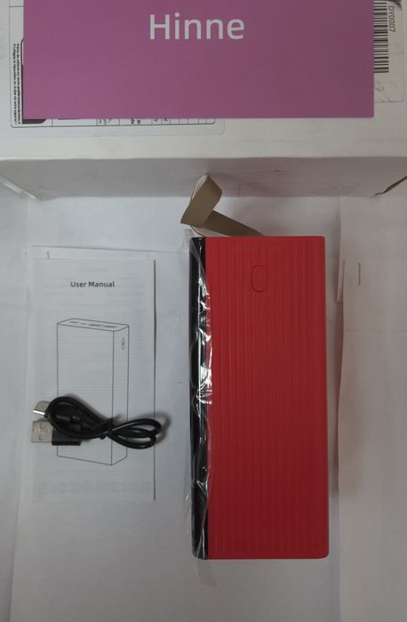 Baterie Externa  100.000 mAh /22.5 W / Incarcare rapidă.