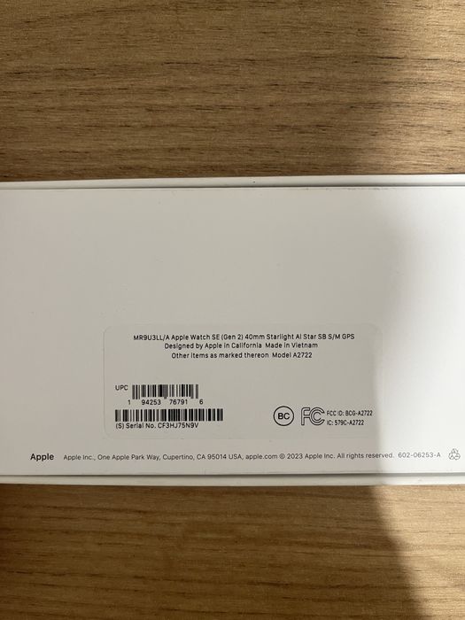 Apple Watch SE Starlight. Состояние новых! АКБ 99%