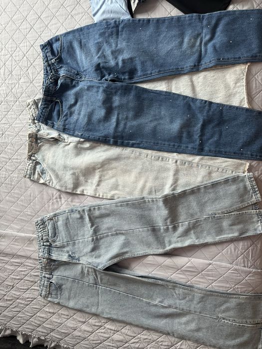 3 чифта дънки за 12 евро 146-  152