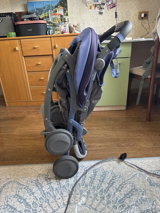 Коляска Chicco синяя