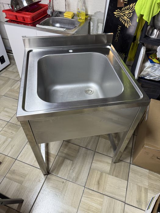 Chiuveta inox horeca spalator