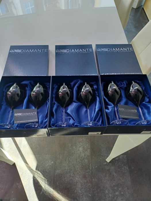 Кристални чаши ръчна изработка Сваровски