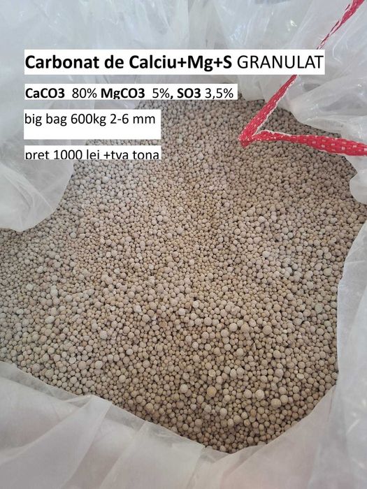 Carbonat de Calciu; Sulfat de Calciu; Dolomita INGRASAMINET CHIMICE