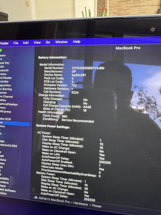 Laptop Apple Macbook Pro Retina 13 i5, 8GB