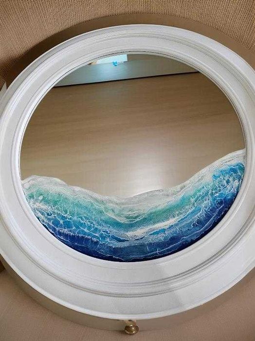 Бутикови огледала, часовници за стена баня ,спалня, ръчна изработка