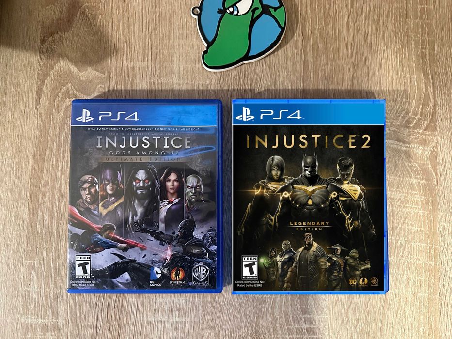 Injustice 2 Legendary Edition + Gods Among Us PlayStation 4 PS4 PS5