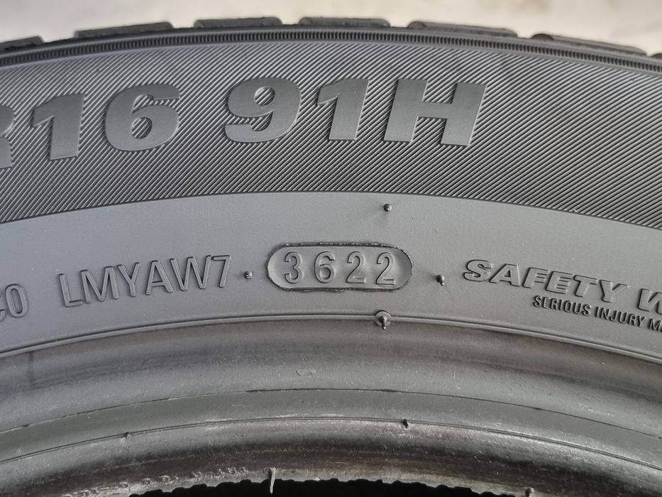 "Dot 22" 205/55/16 Kumho 4Броя: 150Евро 8.3мм