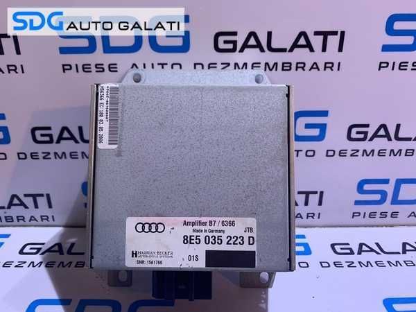 Amplificator Audio Radio Audi A4 B7 Berlina Sedan 2005 -2008 Cod 8E5035223D [LR0937]