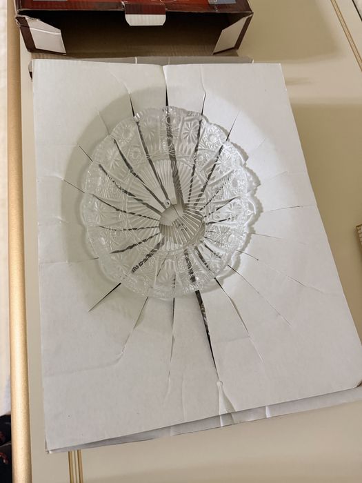 Этажерка стеклянная