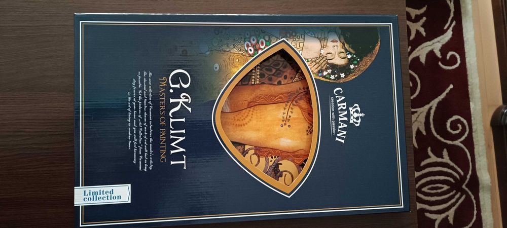 Platou sticla Gustav Klimt Serpi pe apa