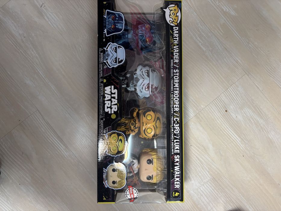 Set 4 Funko  pop star wars