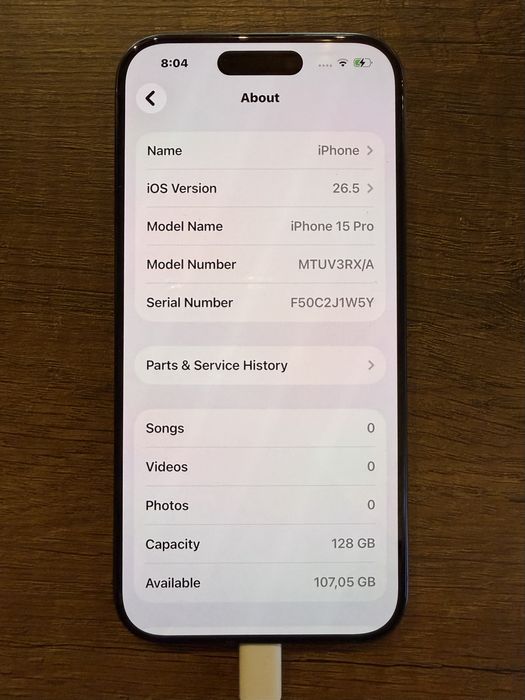 Iphone 15 pro 128