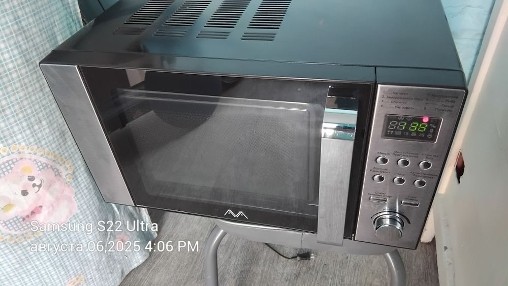 Микроволновка ухоженная