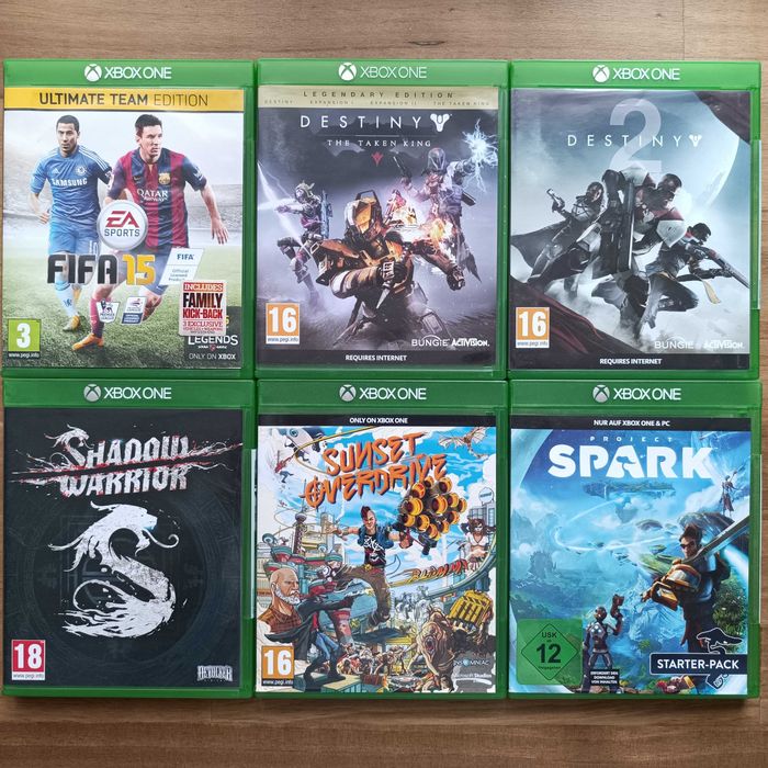 Jocuri Xbox One din colectia personala