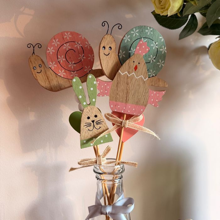 Великденска дървена декорация