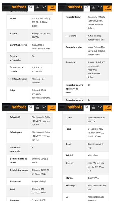 Bicicleta electrica Carrera E Vulcan G