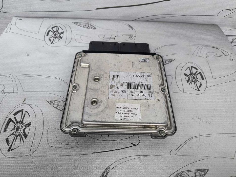 Calculator Motor / ECU Bosch Audi A3 8V 2017 / 2013-2019 Cod OEM 04L907309R (5C2)