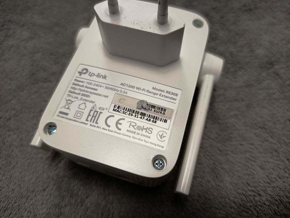 Range Extender Wi-Fi TP-Link RE315 AC1200 OneMesh