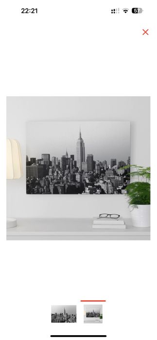 Картина постер икеа