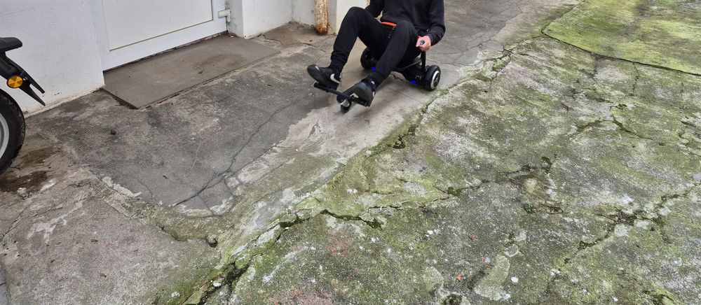 Pachet hoverboard si hovercart